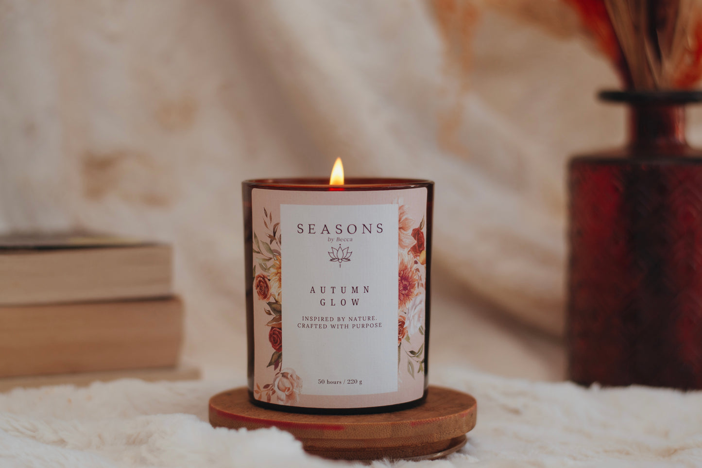 Autumn Glow Aromatherapy Candle
