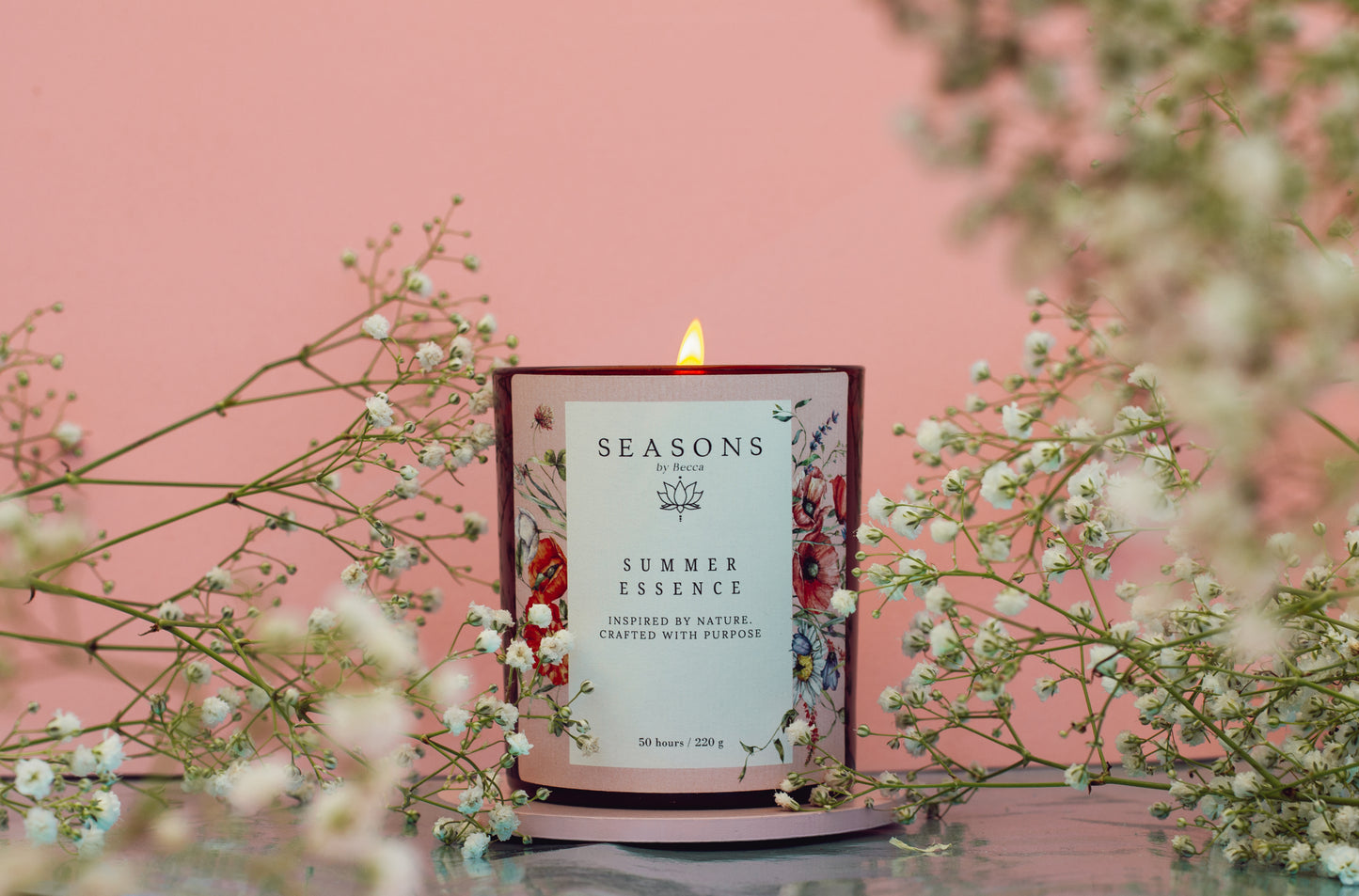 Summer Essence Aromatherapy Candle